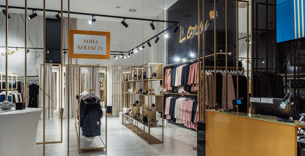 Wnętrze showroomu Lou