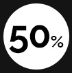 50% BLACK WEEKS