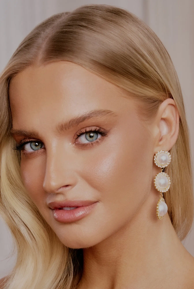 Zane - kolczyki wiszące z perłami