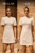 Shila - sukienka w dwóch wariantach w zależności od wzrostu