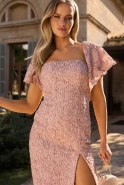 Leontine - koronkowa sukienka maxi