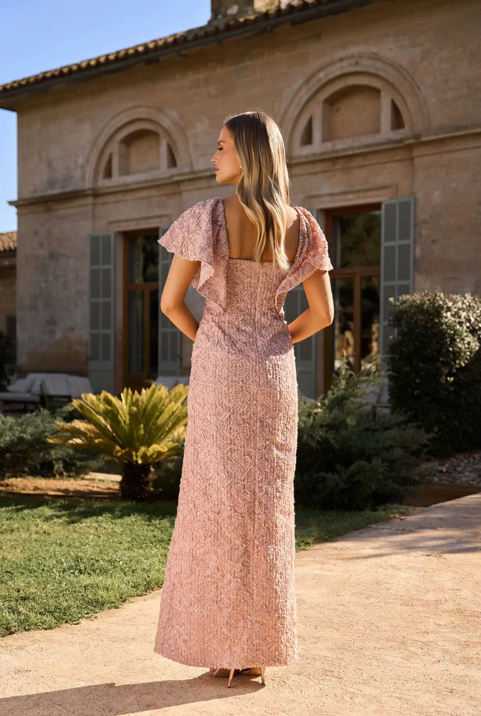 Leontine - koronkowa sukienka maxi
