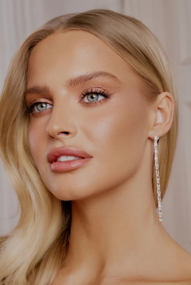 Dory - wiszące kolczyki z cyrkoniami