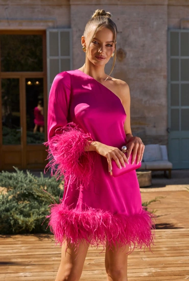 Pamela - asymetryczna sukienka mini